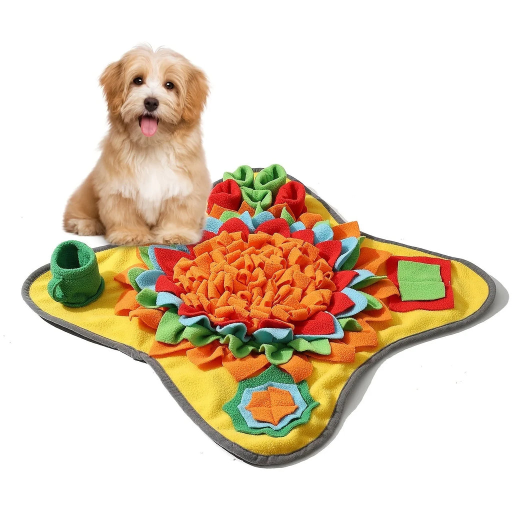 Dog Snuffle Mat Slow Feeder Nose Work Training Mat