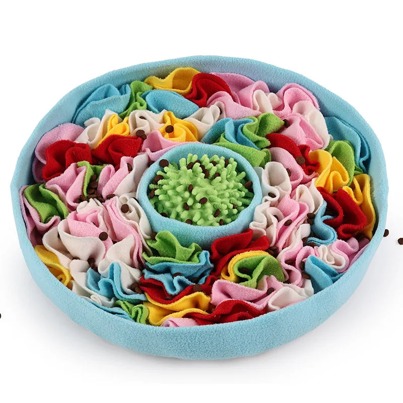 Dog Snuffle Mat Slow Feeder Nose Work Training Mat