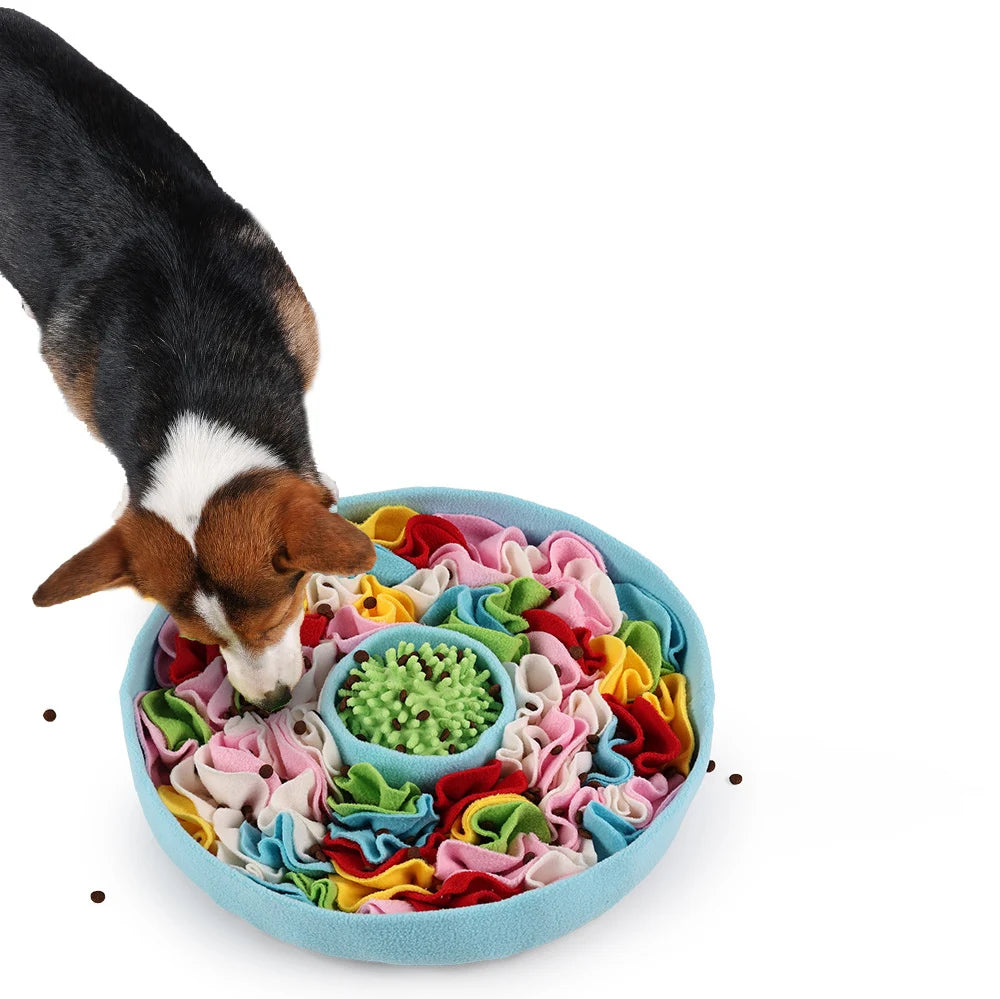 Dog Snuffle Mat Slow Feeder Nose Work Training Mat