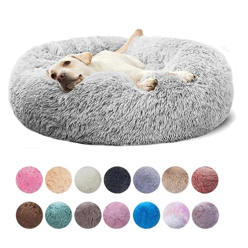 Calming Donut Dog Bed for Small to Large Dogs